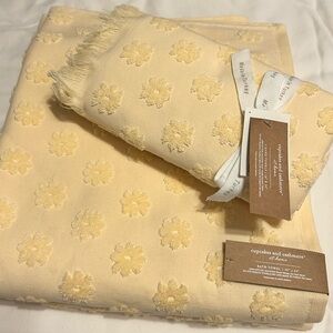 Cupcakes and Cashmere 4 pc Bath Towels  Set 100% Cotton NEW!